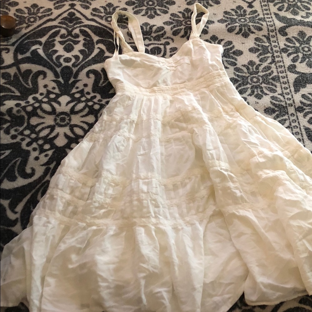 Cream dress